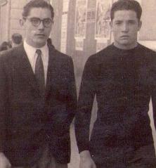MON PERE MARCEL GIMENEZ droite et son copain marcel anton 